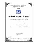 hoàn thiện quản lý tiêu thụ sản phẩm ở công ty tnhh Nguyên Ngọc