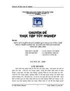Một số ý kiến hoàn thiện quy hoạch tổng thể phát triển kinh tế xã hội huyện Hoành Bồ thời kỳ 2001 2010 1