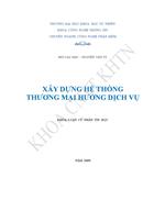 Xây dựng hệ thống Thương mại Điện tử hướng dịch vụ