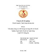 Giải pháp nâng cao chất lượng tín dụng đối với Doanh Nghiệp Ngoài Quốc Doanh tại Ngân hàng No PTNT Đống Đa