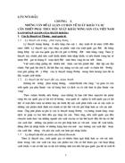 Thực trạng hoạt động xuất khẩu nông sản của việt Nam