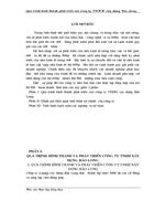 Qúa trình hình thành phát triển của công ty TNHH xây dựng