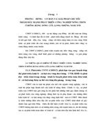 Phương hướng cơ bản và giải pháp chủ yếu nhằm đẩy mạnh phát triển công nghiệp nông thôn ở đồng bằng sông Cửu Long những năm tới