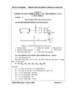 Đề tài Cần trục tháp có chiều cao nâng lớn