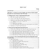 Giải pháp nâng cao hiệu quả hoạt động kinh doanh của Ngân hàng thương mại cổ phần Quân đội