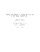 Geometric Algebra and its Application to Mathematical Physics