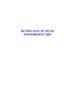 Hướng dẫn sử dụng PowerPoint 2003