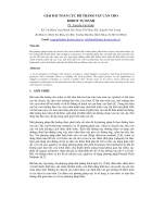 Giải bài toán cục bộ tránh vật cản cho Robot tự hành