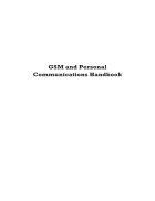 GSM and Personal Communications Handbook