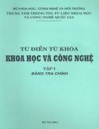 Từ điển từ khóa khoa học và Công nghệ 1