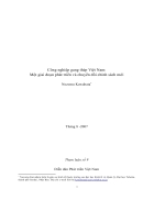 Công nghiệp gang thép Việt Nam