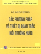 Các phương pháp và thiết bị quan trắc môi trường nước