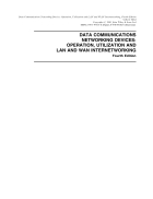 Data Communications Networking Devices Operation Utilization and Lan and Wan Internetworking 4th Edition