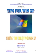 Kinh nghiệm sử dụng windows xp