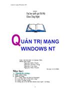 Quản trị mạng trong windows NT