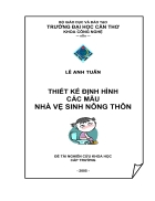 Thiết kế định hình các mẫu nhà vệ sinh nông thôn