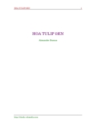 Hoa Tulip Đen