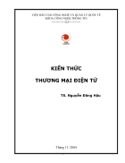 Kiến Thức Thương Mại Điện Tử