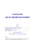 Cẩm nang quản trị doanh nghiệp 3