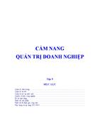 Cẩm nang quản trị doanh nghiệp 1