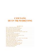 Cẩm nang quản trị Marketing 1