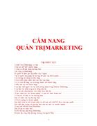 Cẩm nang quản trị Marketing