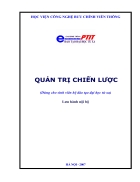 Quản trị chiến lược 1