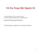 Vũ Trụ Trong Một Nguyên Tử