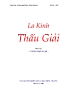 La kinh thấu giải