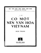 Có một nền văn hoá Việt Nam