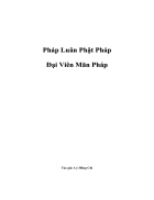 Phap luan phat phap Dai vien man phap Tieng Viet