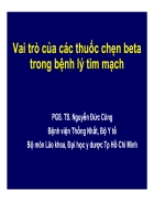 Vai tro cua cac thuoc chen beta trong benh tam ly tim mach