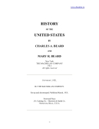 History of the United States by Charles A Beard