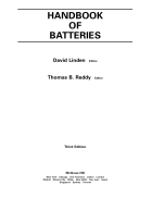 Handbook of Batteries