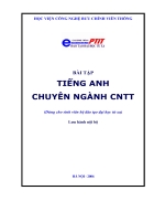 Bài tập tiếng Anh chuyên nghành CNTT