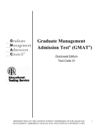 GMAT Test 31