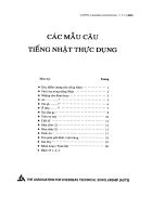 Các mẫu câu tiếng Nhật thực dụng