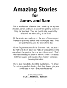 Amazing Stories for James and Sam