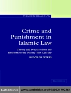 Crime and Punishment in Islamic Law