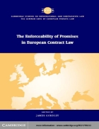 The Enforceability of Promises in European Contract Law