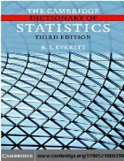 The Cambridge Dictionary of Statistics 3rd Edition