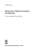 Biochemistry of Signal Transduction and Regulation 3rd Edition