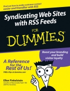 Syndicating Web Sites with RSS Feeds For Dummies