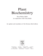 Plant Biochemistry