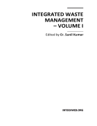 Integrated Waste Management Volume I