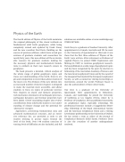 Physics of the Earth