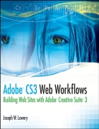 Adobe CS3 web workflows building websites with Adobe creative suite 3