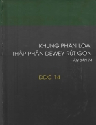 Khung phan loai thap phan Dewey rut gon DDC14