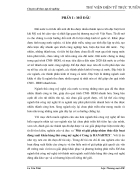 Một số giải pháp nhằm thúc đẩy hoạt động xuất khẩu hàng thủ công mỹ nghệ ở Công ty HANARTEX