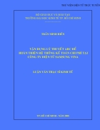 Vận dụng lý thuyết ABC để hoàn thiện hệ thống kế toán chi phí tại công ty điện tử Samsung Vina